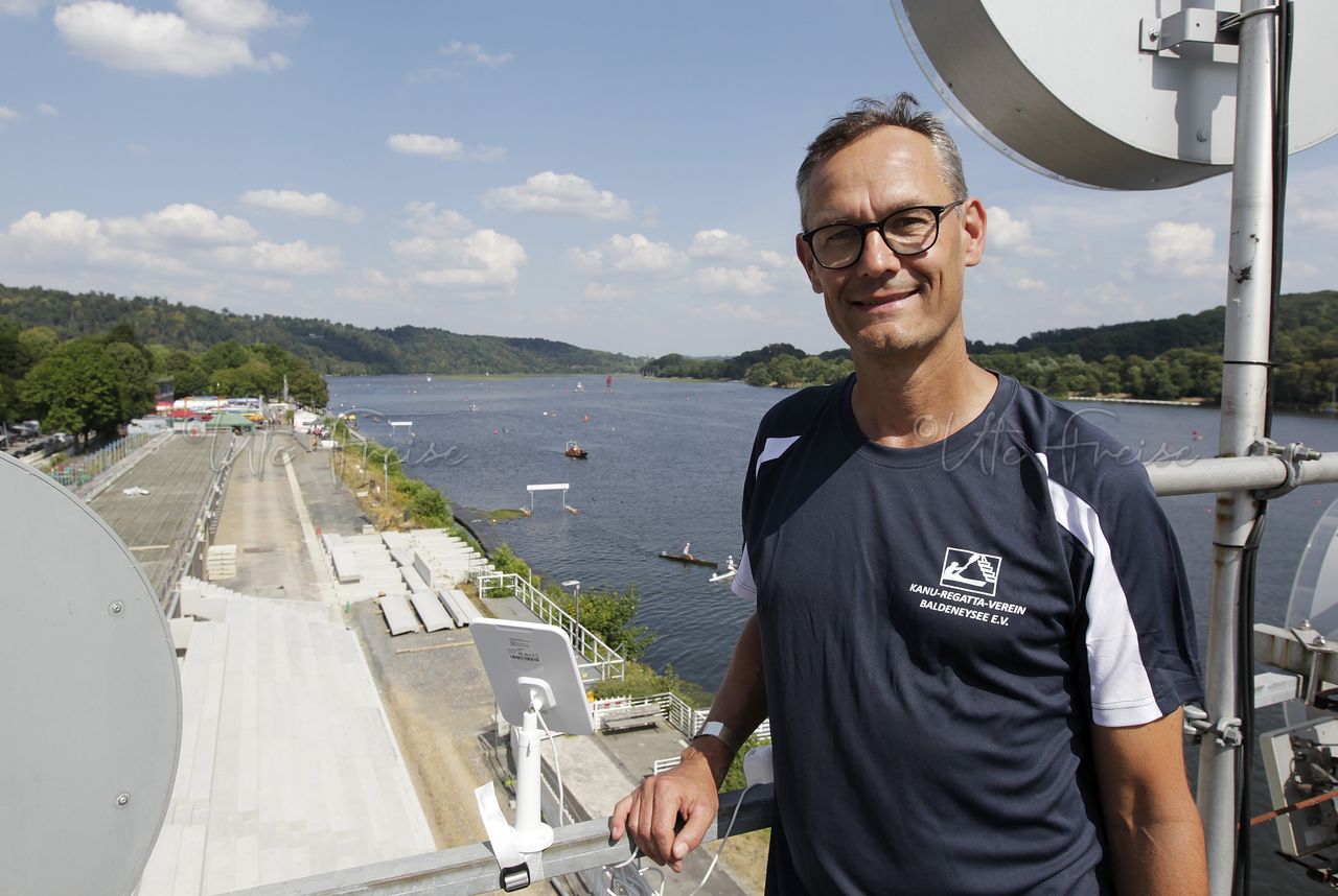 „Stillstand ist Rückschritt“ gilt für Jan Schäfer als Regattaleiter ebenso wie früher als Leistungssportler